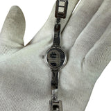 Gucci 1400L Black Dial Bangle Band
