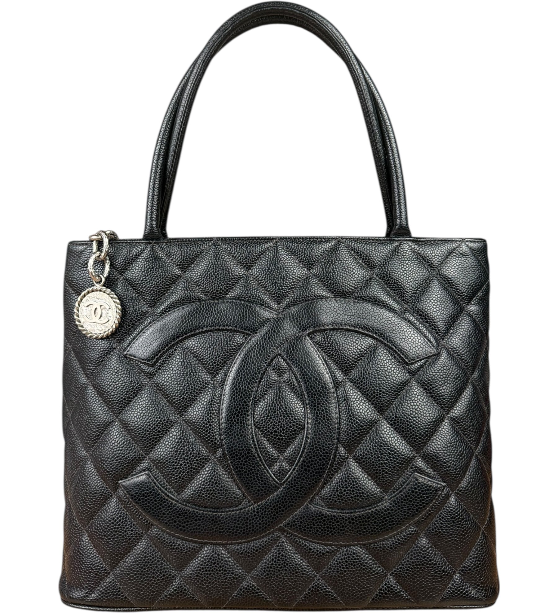 Chanel Caviar Medallion Tote 2002
