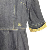 Burberry Vintage Denim Mid-Length Dress