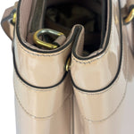 Gucci Dusty Rose Patent Leather Horsebit Two-Way Tote