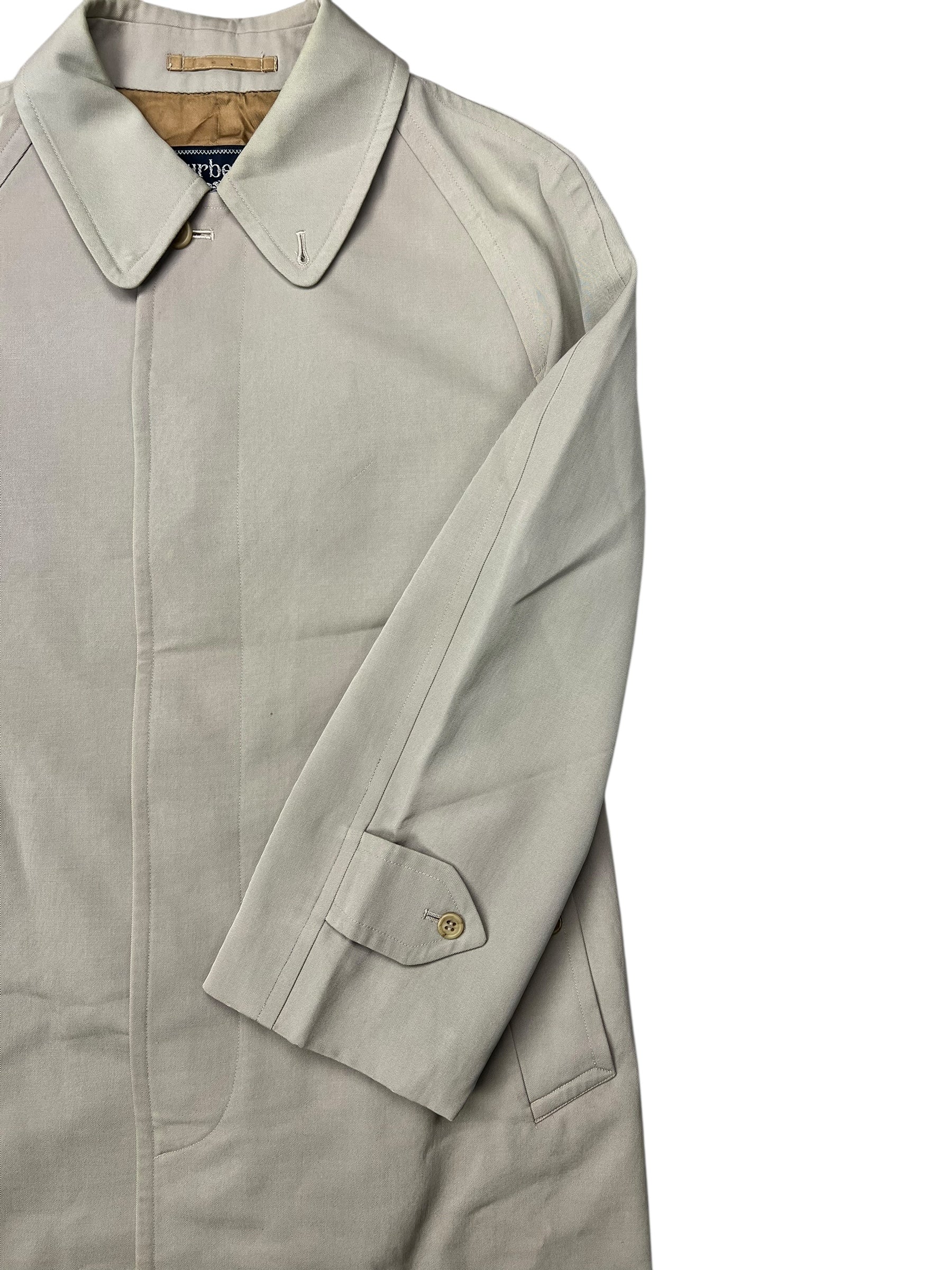 Burberry Vintage Khaki Trench Coat