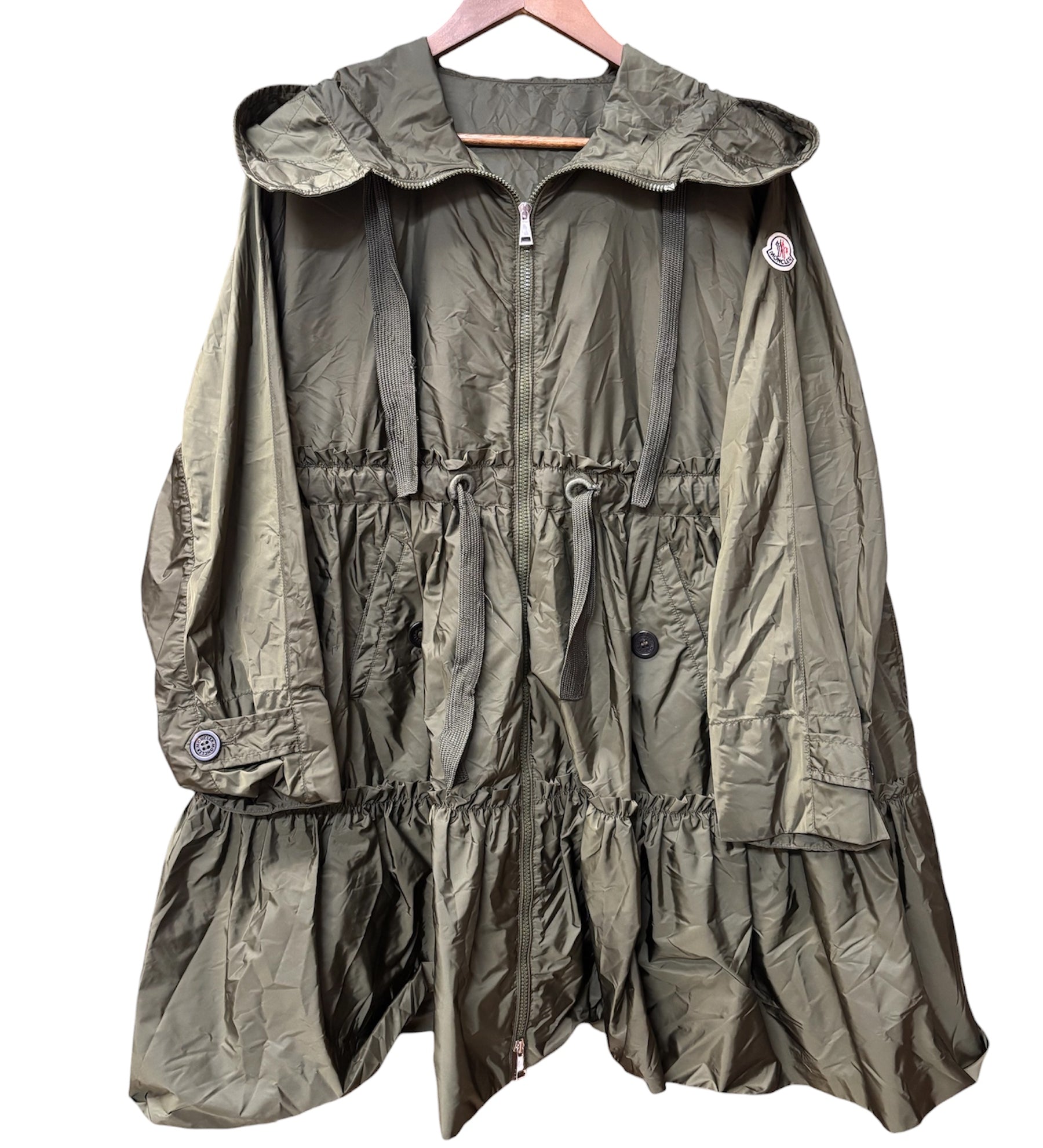 Moncler Turquoise Long Jacket