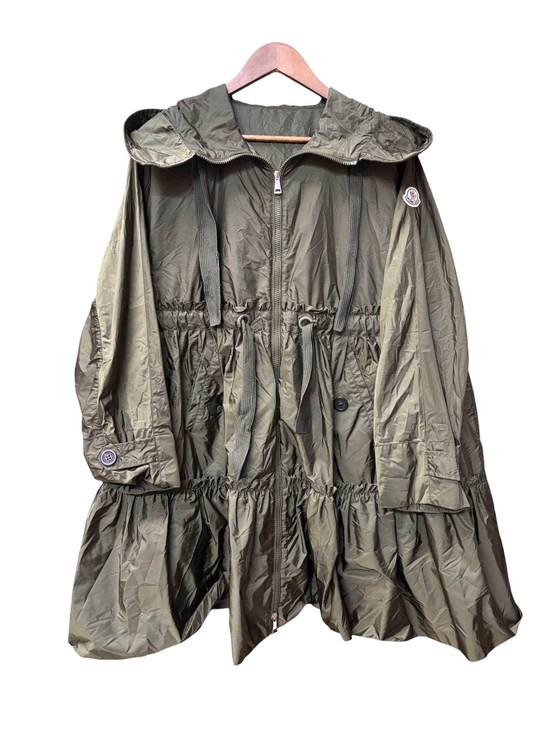 Moncler Turquoise Long Jacket