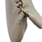 Chanel Cream Leather Cue Ball Foldover Shoulder Bag 2003