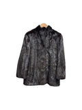 Vintage Dark Brown Mink Fur Coat