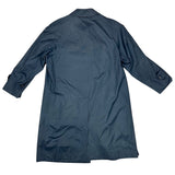 Burberry Vintage Dark Navy Mid-Length Trench Coat
