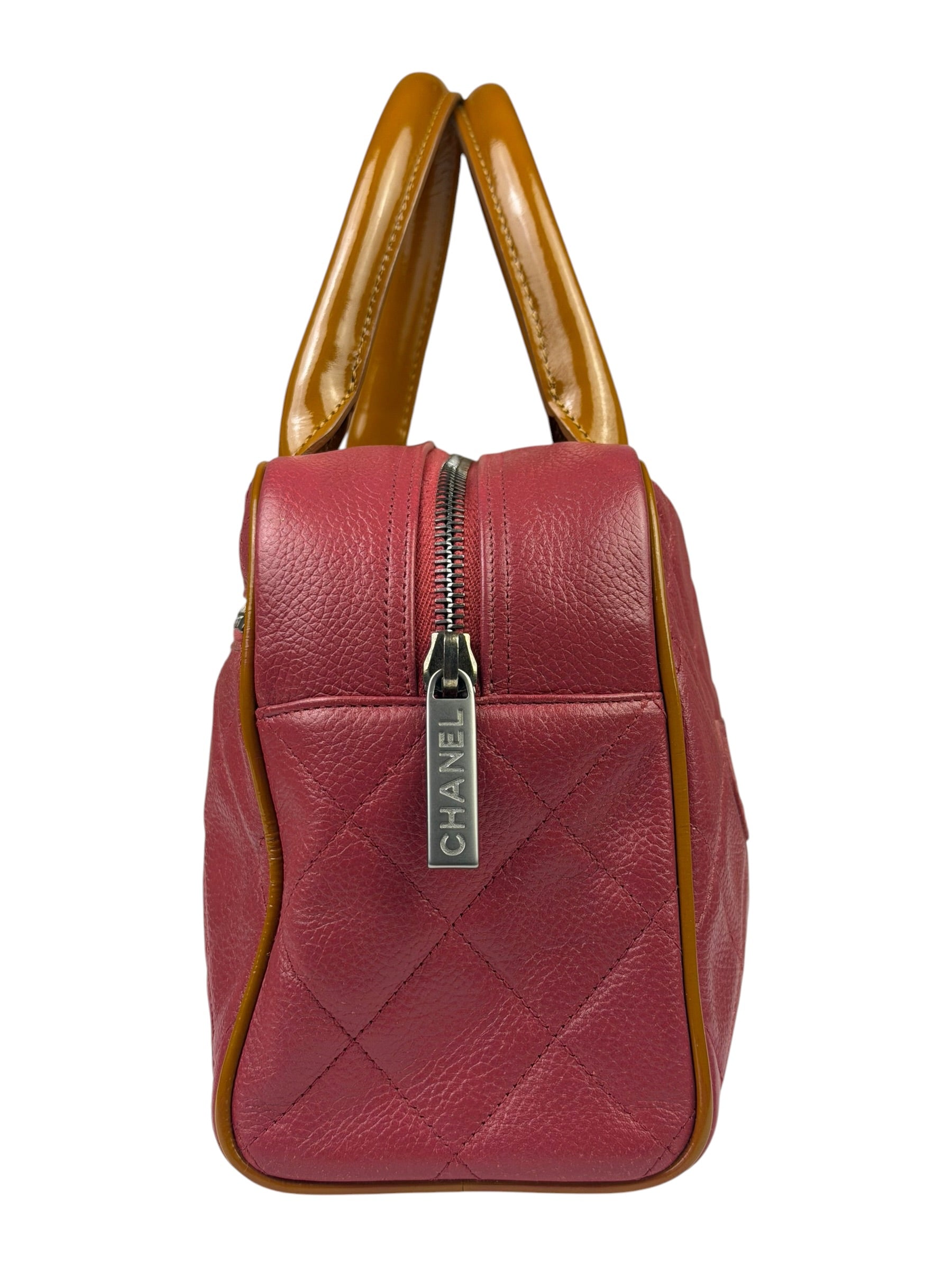 Chanel Small Quilted Bowler Bag 2013