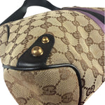 Gucci GG Canvas Web Horsebit Shoulder Bag