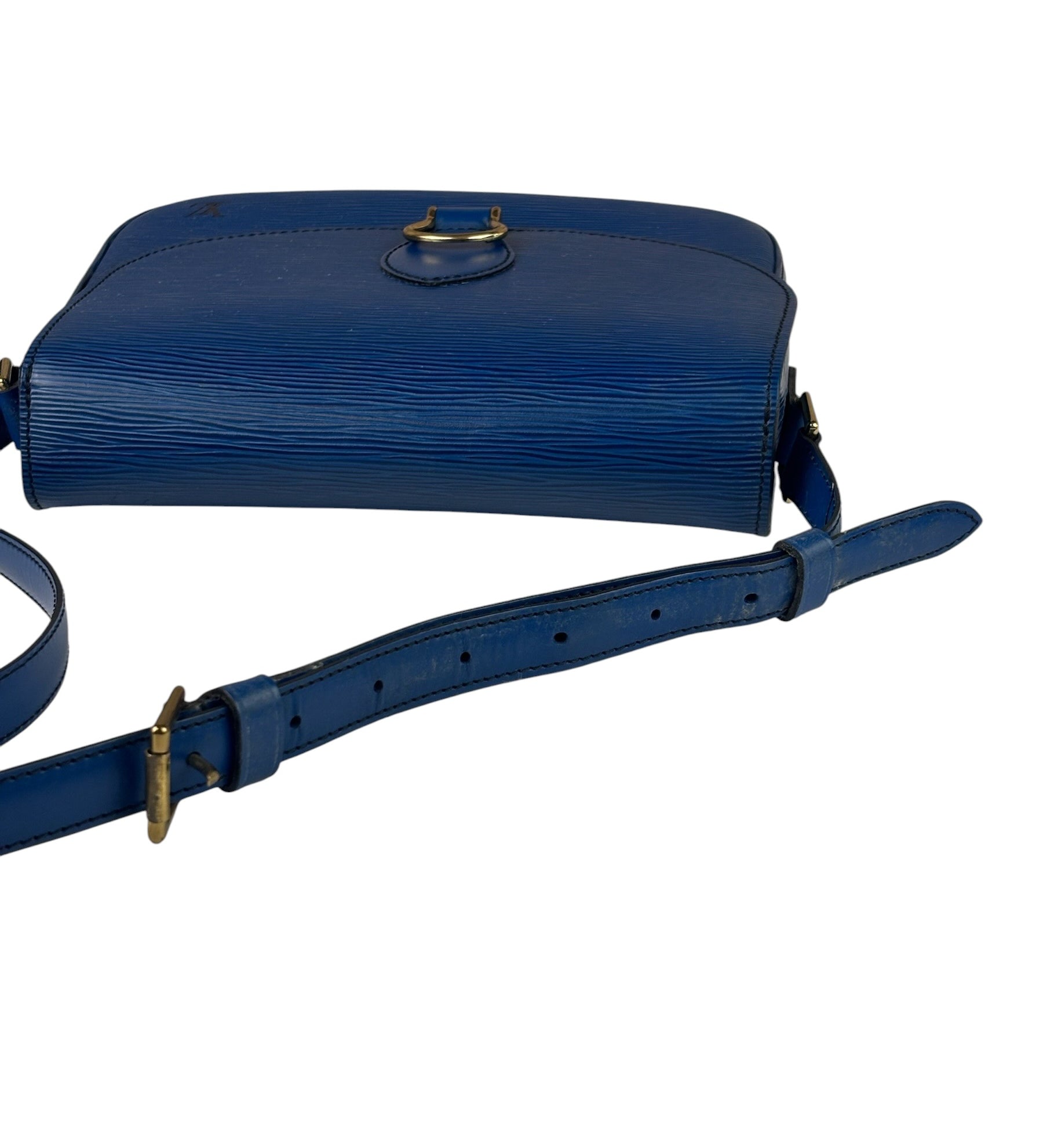 Louis Vuitton Vintage Blue Epi Saint Cloud GM Crossbody