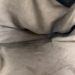 Bottega Veneta Black Snake Leather Brief Case