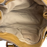 Chloe Yellow Leather Paddington Shoulder Bag