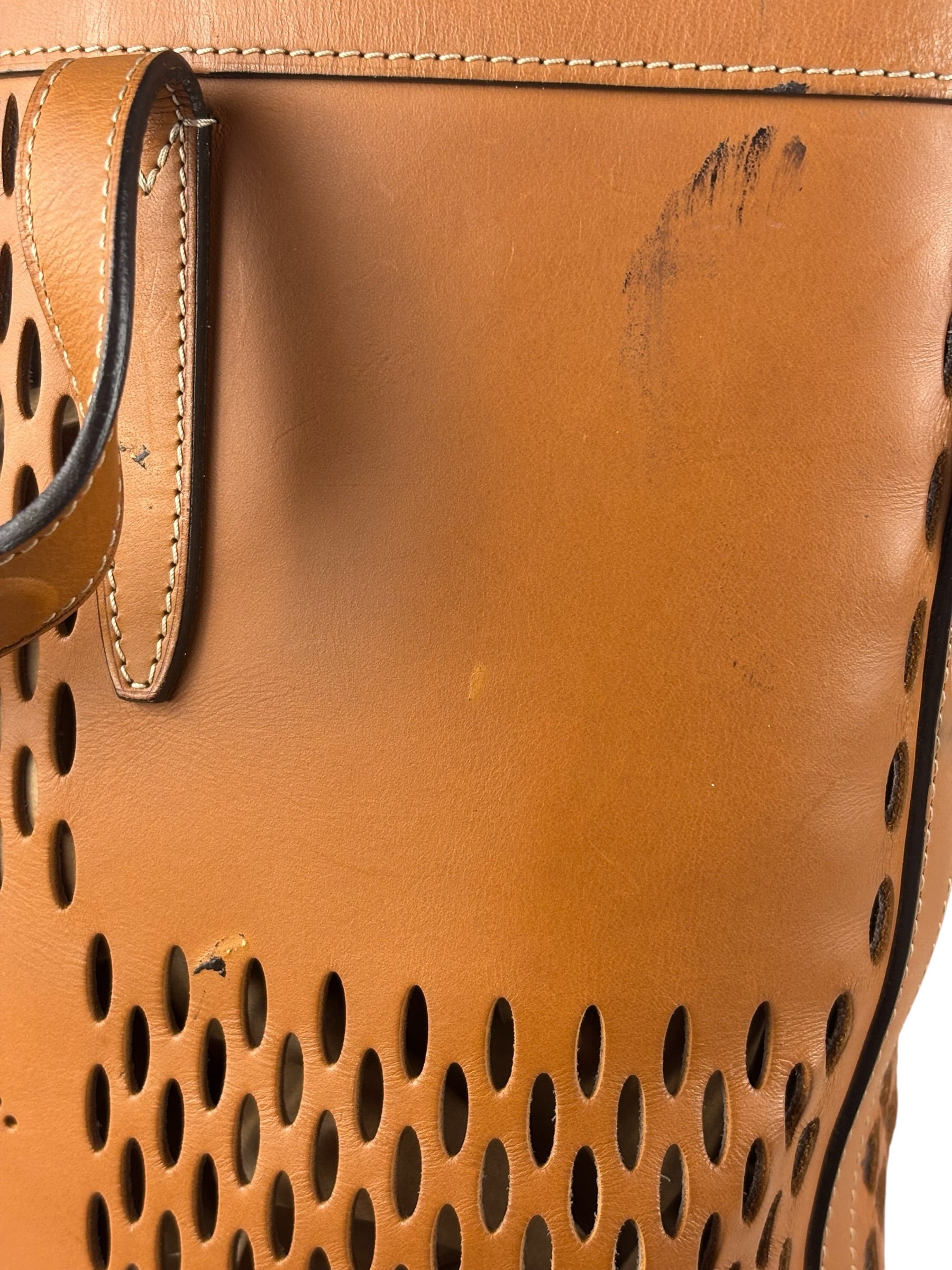 Louis Vuitton Cognac Damier Nomade Oversized Tote