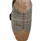 Coach Jacquard Fabric Canvas Monogram Soho Shoulder Bag