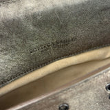 Bottega Veneta Metallic Pleated Shoulder Bag