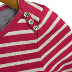 Burberry Blue Label Striped Logo Top