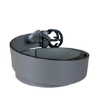 Gucci Grey Belt Black GG