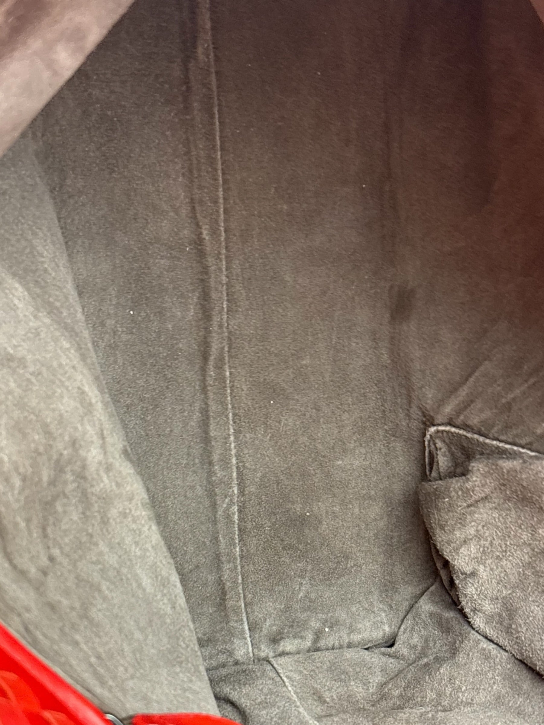 Bottega Veneta Red Leather Intrecciato Garda Woven Hobo Bag