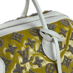 Louis Vuitton Yellow Monogram Bouclettes Speedy Round Handbag Spring 2012
