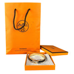 Hermes Enamel Mini Clic Chaine D'Ancre Bangle