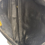 Gucci Vintage Micro GG Black Leather Shoulder Bag