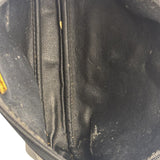 Gucci Vintage Micro GG Black Leather Shoulder Bag