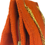 Chanel Vintage Red Quilted Tweed Shoulder Bag 1994