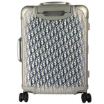 Christian Dior Blue/Silver Trotter Rimowa Suitcase