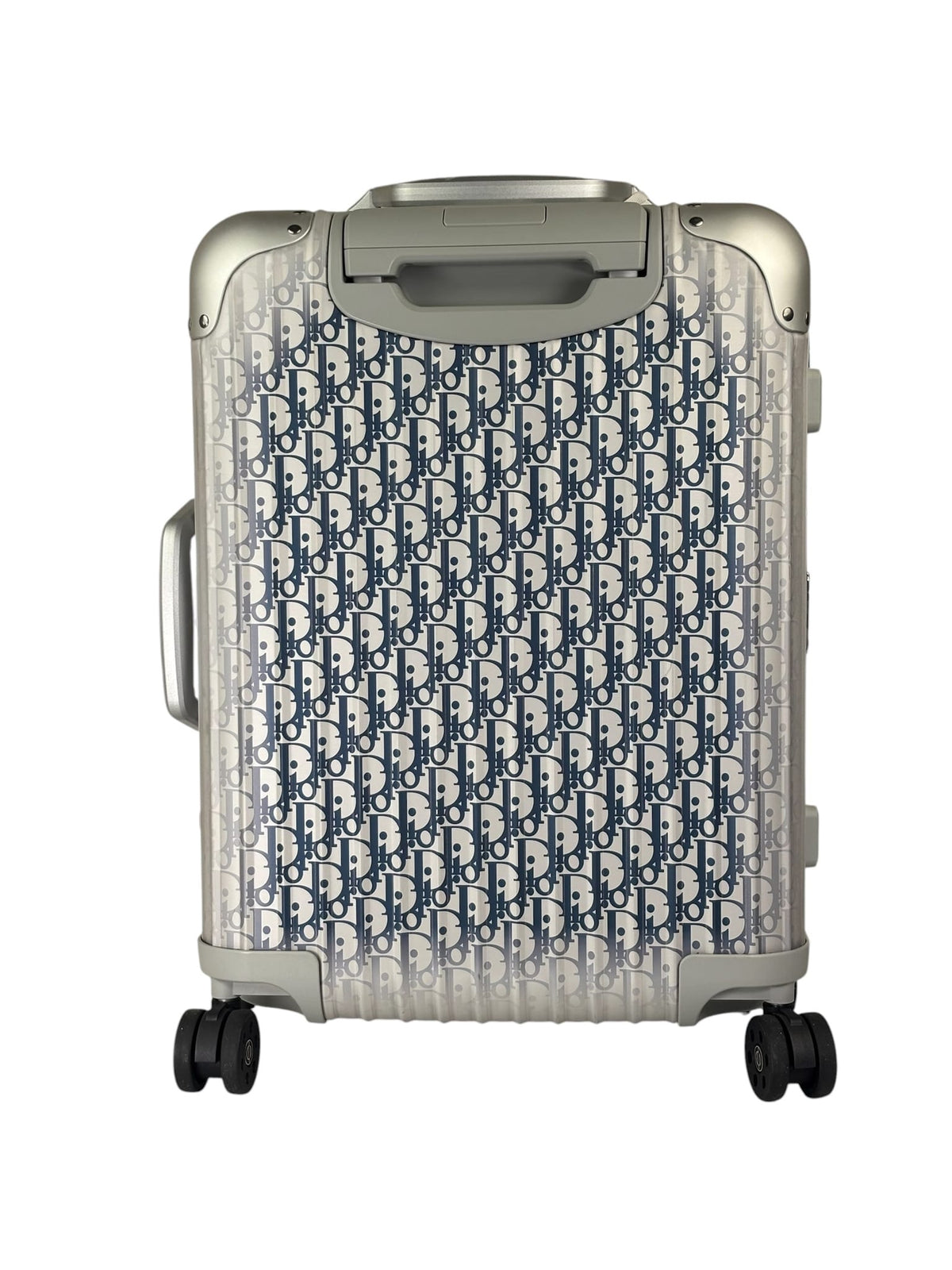 Christian Dior Blue/Silver Trotter Rimowa Suitcase