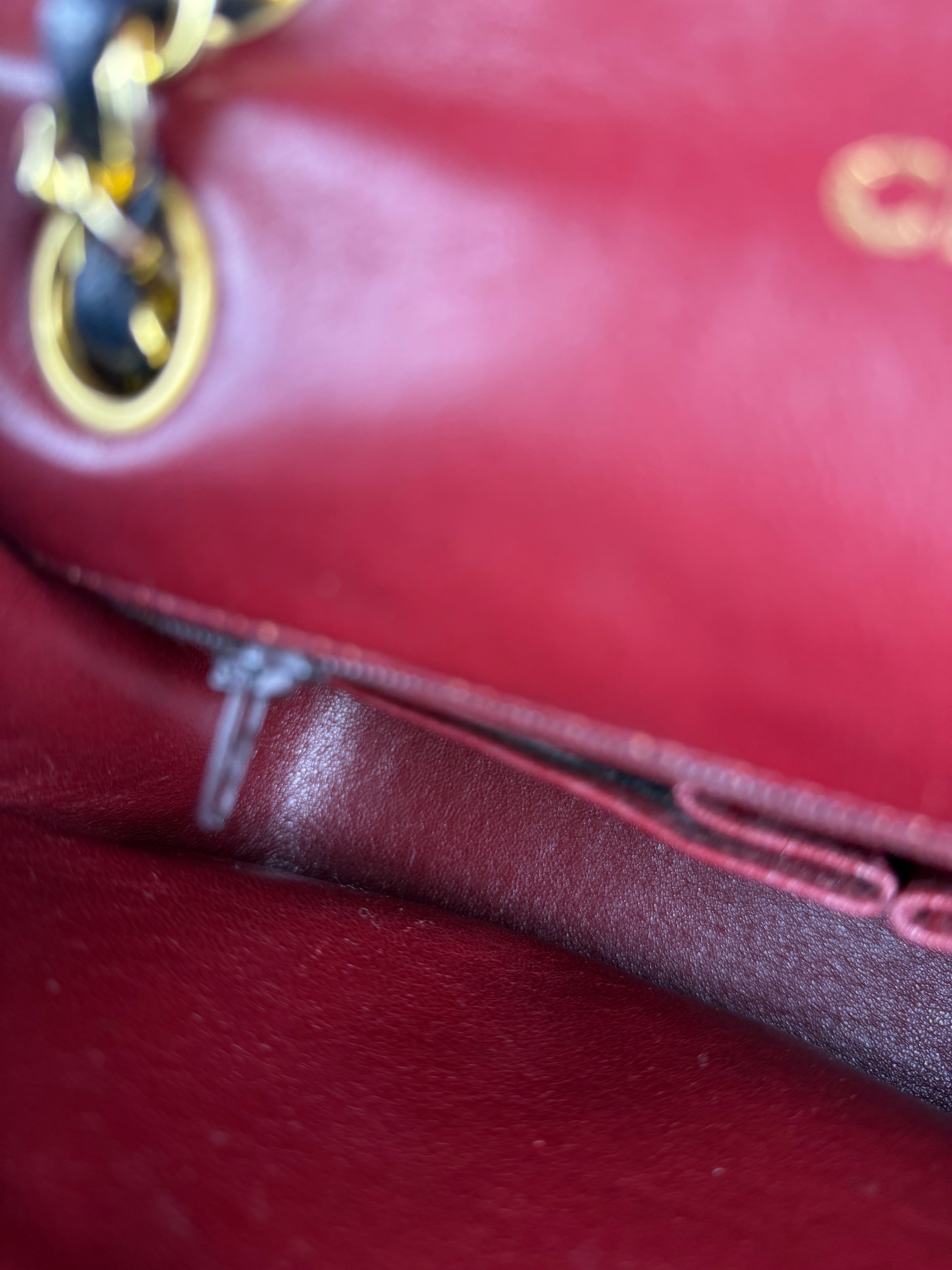 Chanel Black Quilted Single Flap Bag 1988