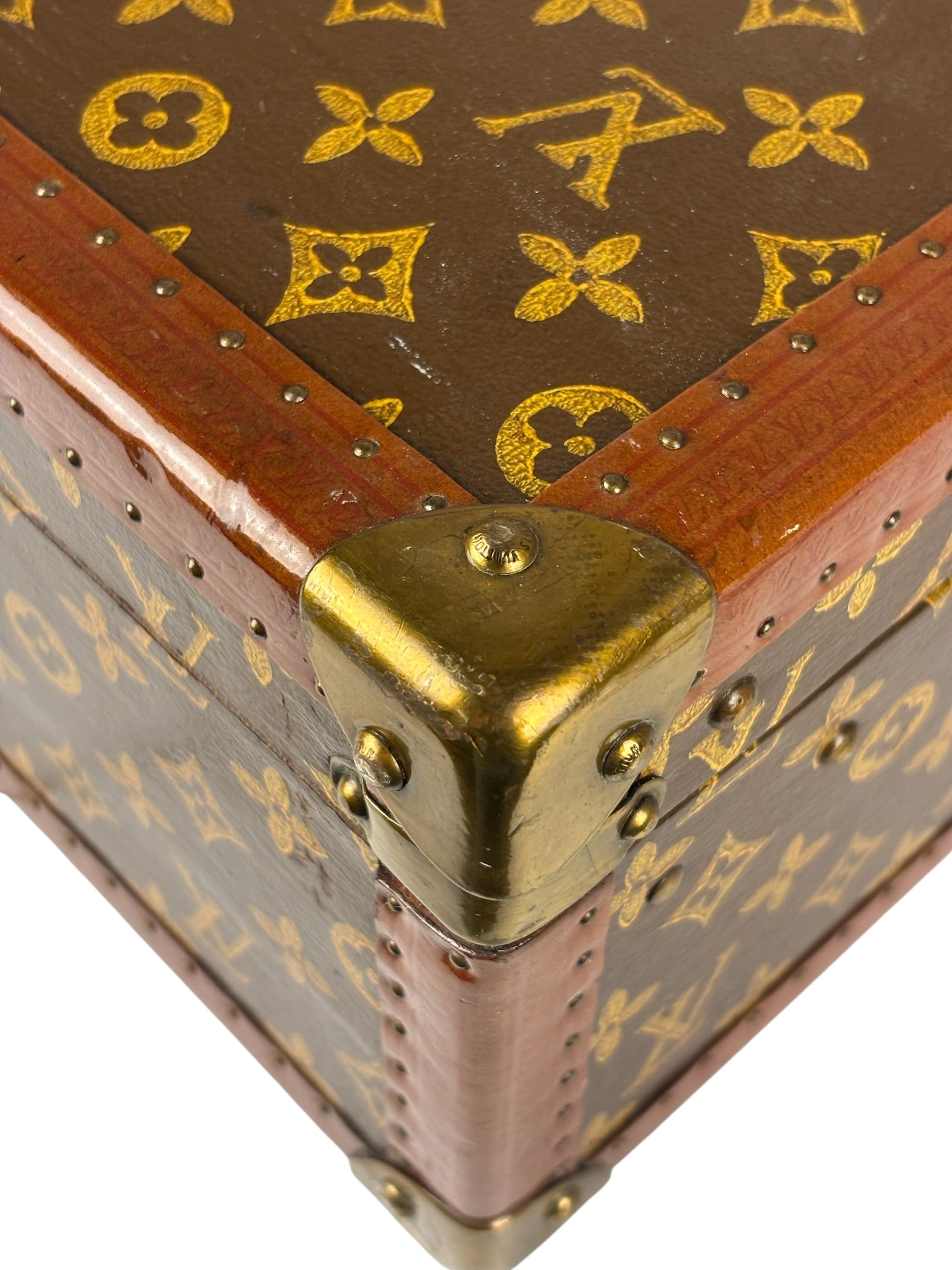 Louis Vuitton Vintage Monogram Hard Case Luggage Trunk