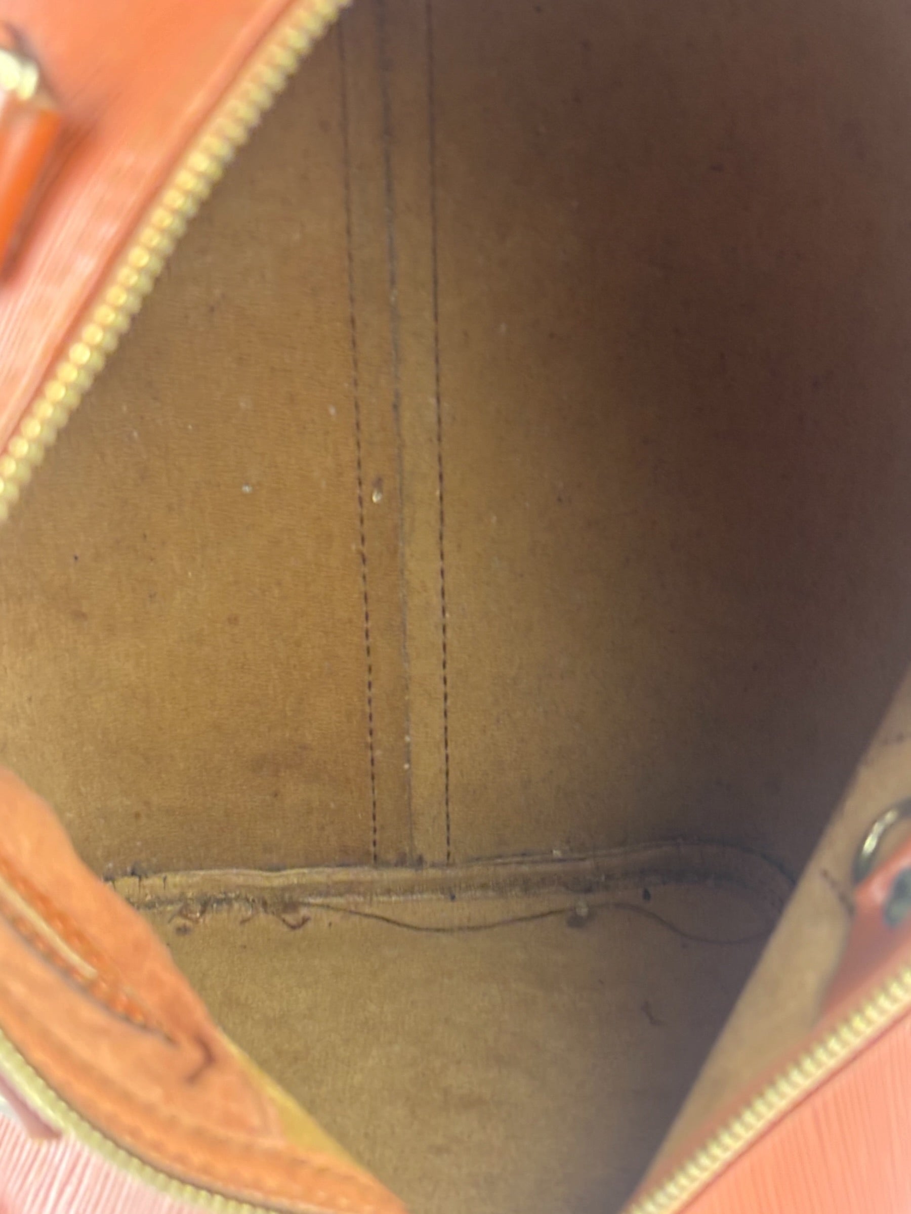 Louis Vuitton Brown Epi Speedy 30
