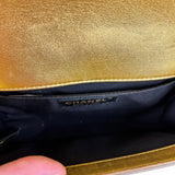 Chanel Gold Metallic CC Boy Bag 2014