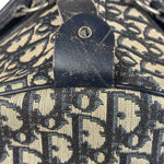 Christian Dior Vintage Trotter Oblique Bowling Mini Boston Hand Bag