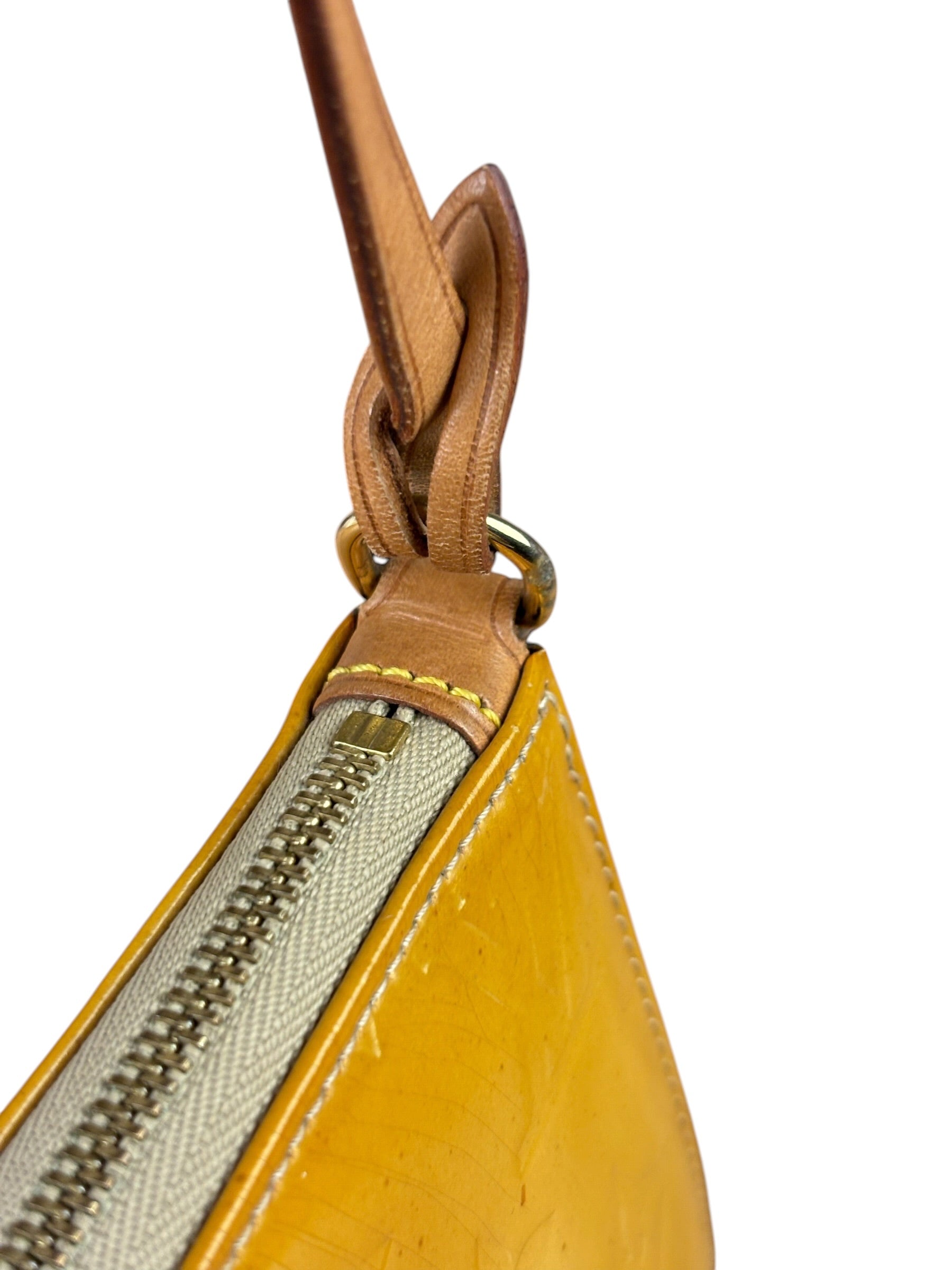 Louis Vuitton Yellow Vernis Lexington Pochette