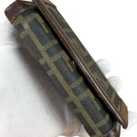 Fendi Zucca Monogram Canvas Trifold Wallet