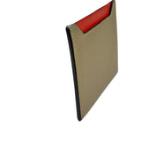 Celine Brown/Red Leather Card Holder