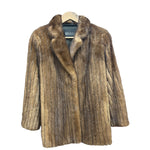 Palody Brown Mink Fur Coat