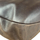 Ferragamo Vintage Brown Leather Hobo Bag