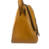 Fendi Brown Leather Mamma Foreever Flap Baguette