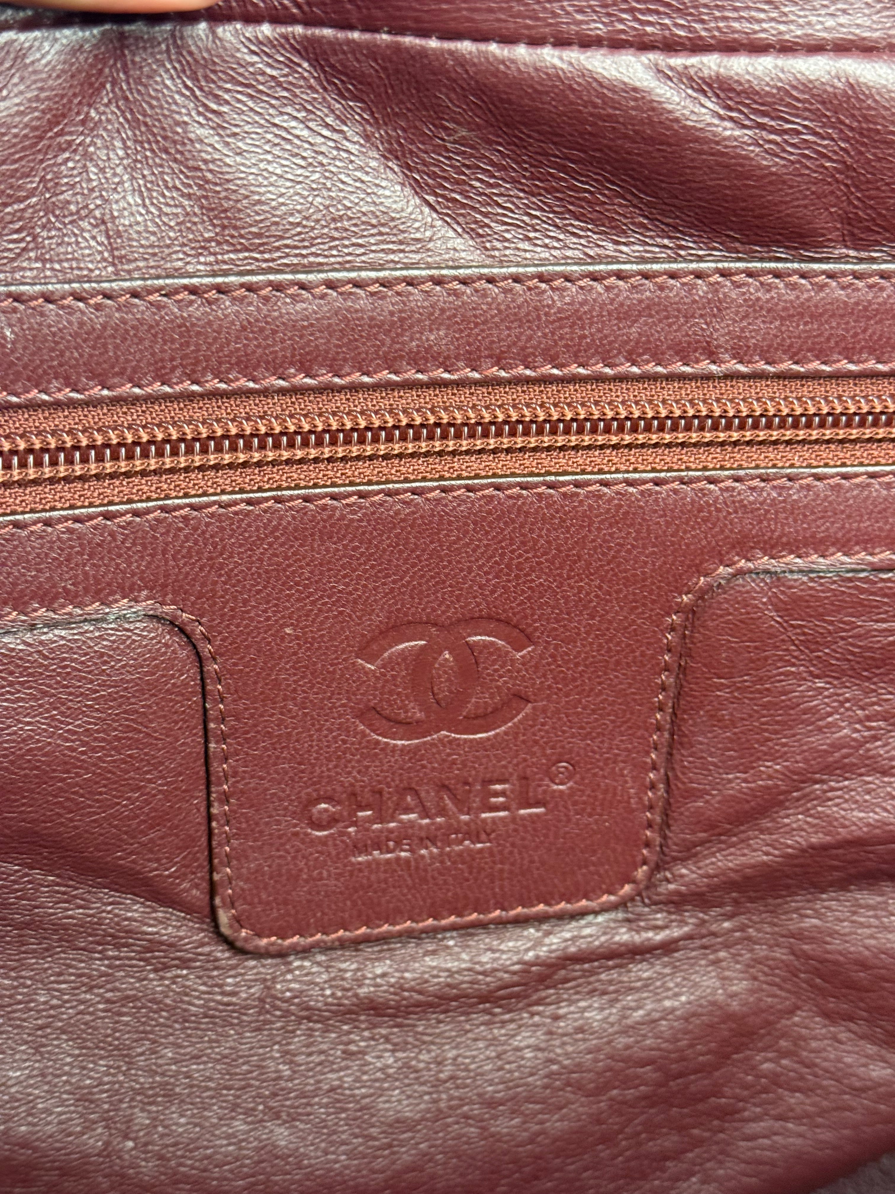 Chanel Black Caviar Quilted Coco Cocoon Bowler Bag 2009