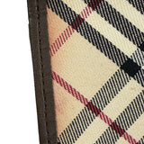 Burberry Vintage Leather Nova Mini 5-Ring Agenda Planner Cover