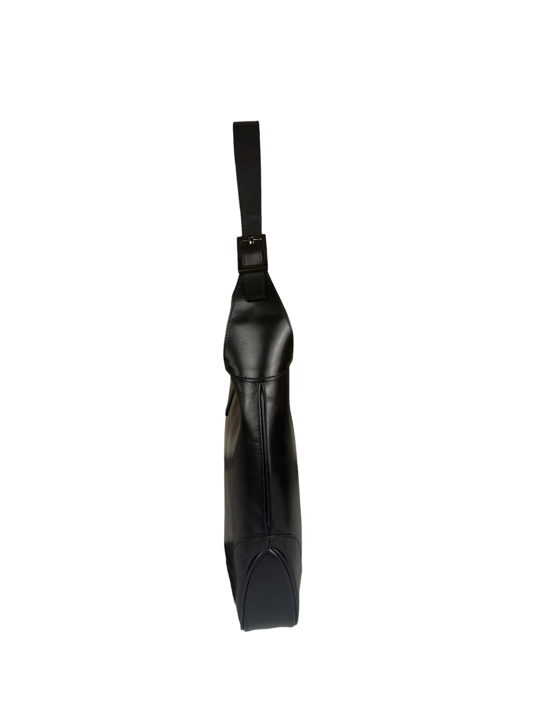 Gucci Black Leather Jackie Hobo Bag