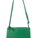 Jacquemus Green Le Pichoto Leather Shoulder Bag