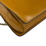 Chloe Mustard Yellow Leather/Suede Faye Bag
