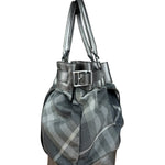 Burberry Vintage Grey Nova Check Shoulder Bag