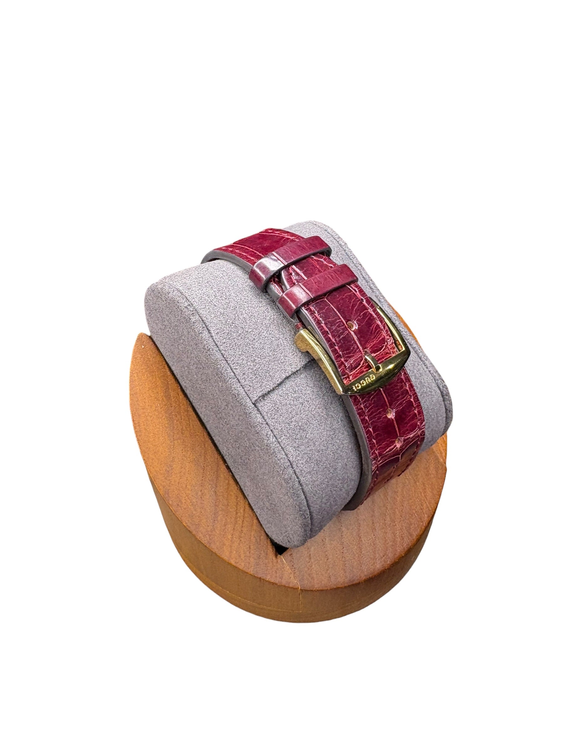 Gucci 157.3 Grip Leather Strap
