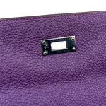 Hermes Kelly 35 Purple Ghillies Swift Togo Leather Handbag 2015