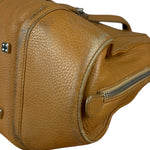 Loewe Brown Leather Senda Top Handle Bag
