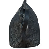 Gucci GG Black Canvas Pochette Handbag