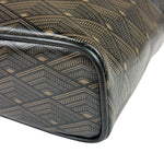Metier Brown Leather Long Haul Toiletry Bag